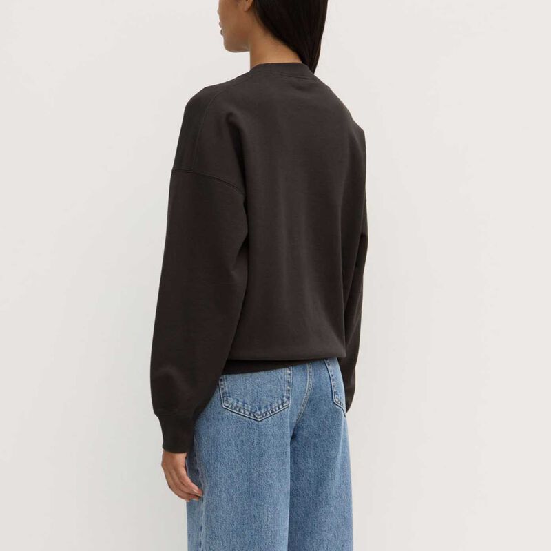 Assembly Label Womens Atelier Logo Fleece Washed Black image number 1